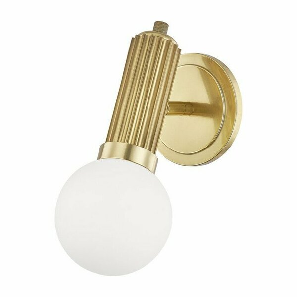 Hudson Valley 1 Light Wall Sconce 5100-AGB